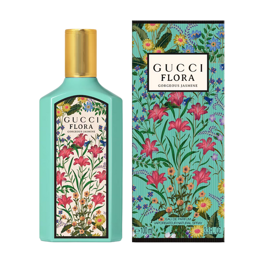 Gucci Flora Gorgeous Jasmine, 100 ml, eau de parfum donna 100ml scatolato in Stile 100 ml